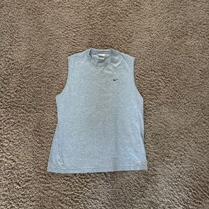 Nike Heather Gray Tank Top